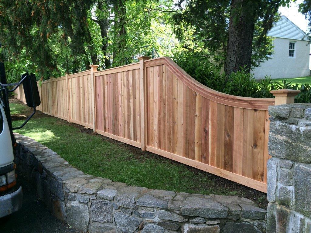 wood fence outdoor fencing